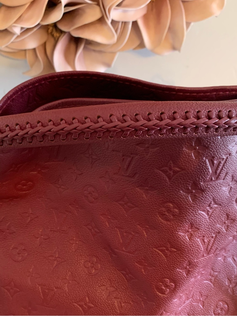 💝 EUC 💝 Louis Vuitton Monogram Empreinte MM Artsy in Aurore - Picture 2 of 5